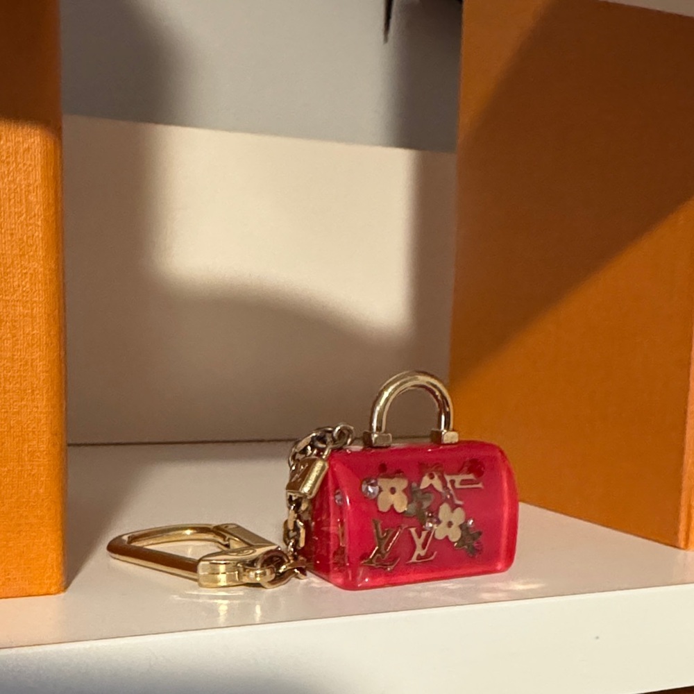 Louis Vuitton Miniature Speedy Bag Charm